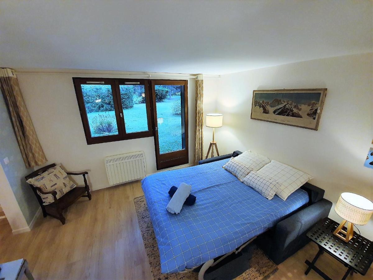 Chamonix Appartement Vue Mont Blanc Avec Jardin Экстерьер фото