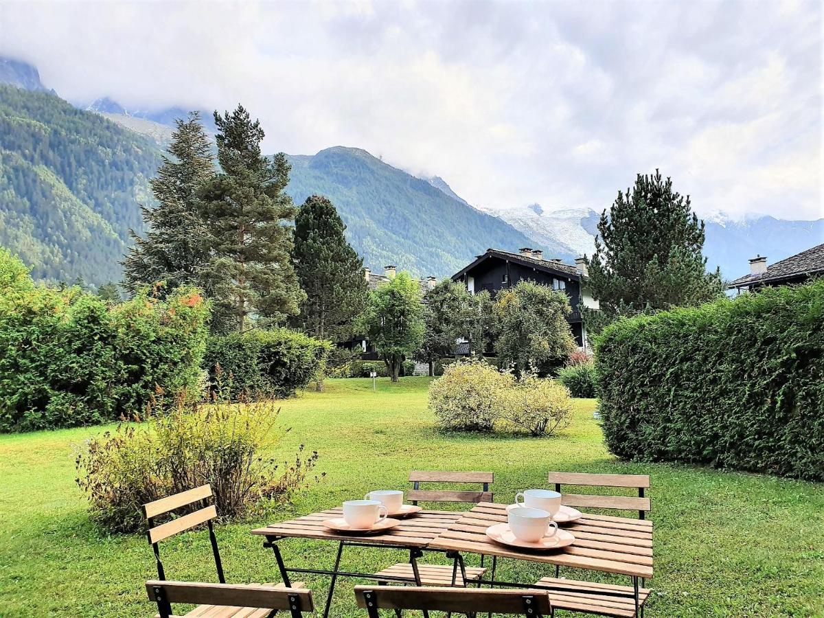 Chamonix Appartement Vue Mont Blanc Avec Jardin Экстерьер фото